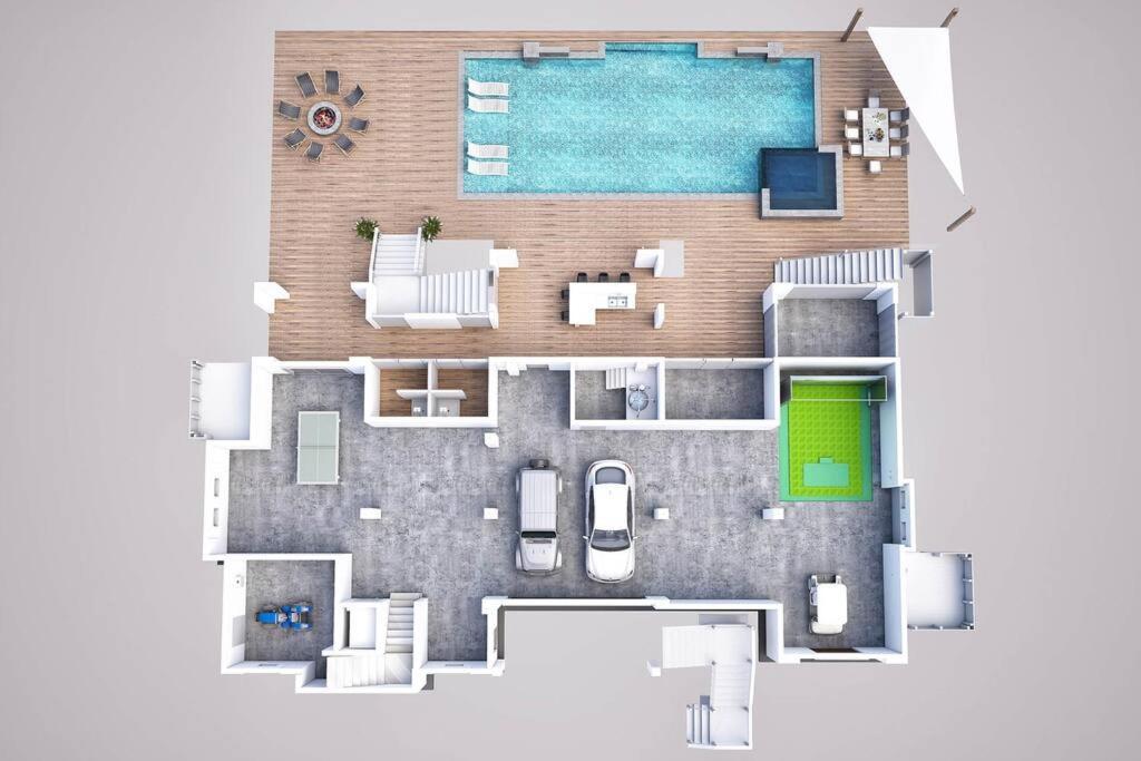 New Waterfront Home With Deep Water Dock Isle of Palms Extérieur photo